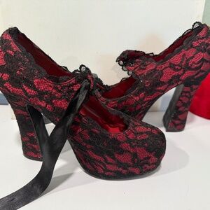 Costume platform shoes